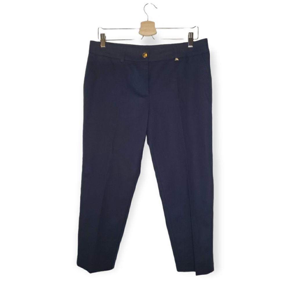 JONES New York Signature Stretch Admiral Navy Pants Size 10P